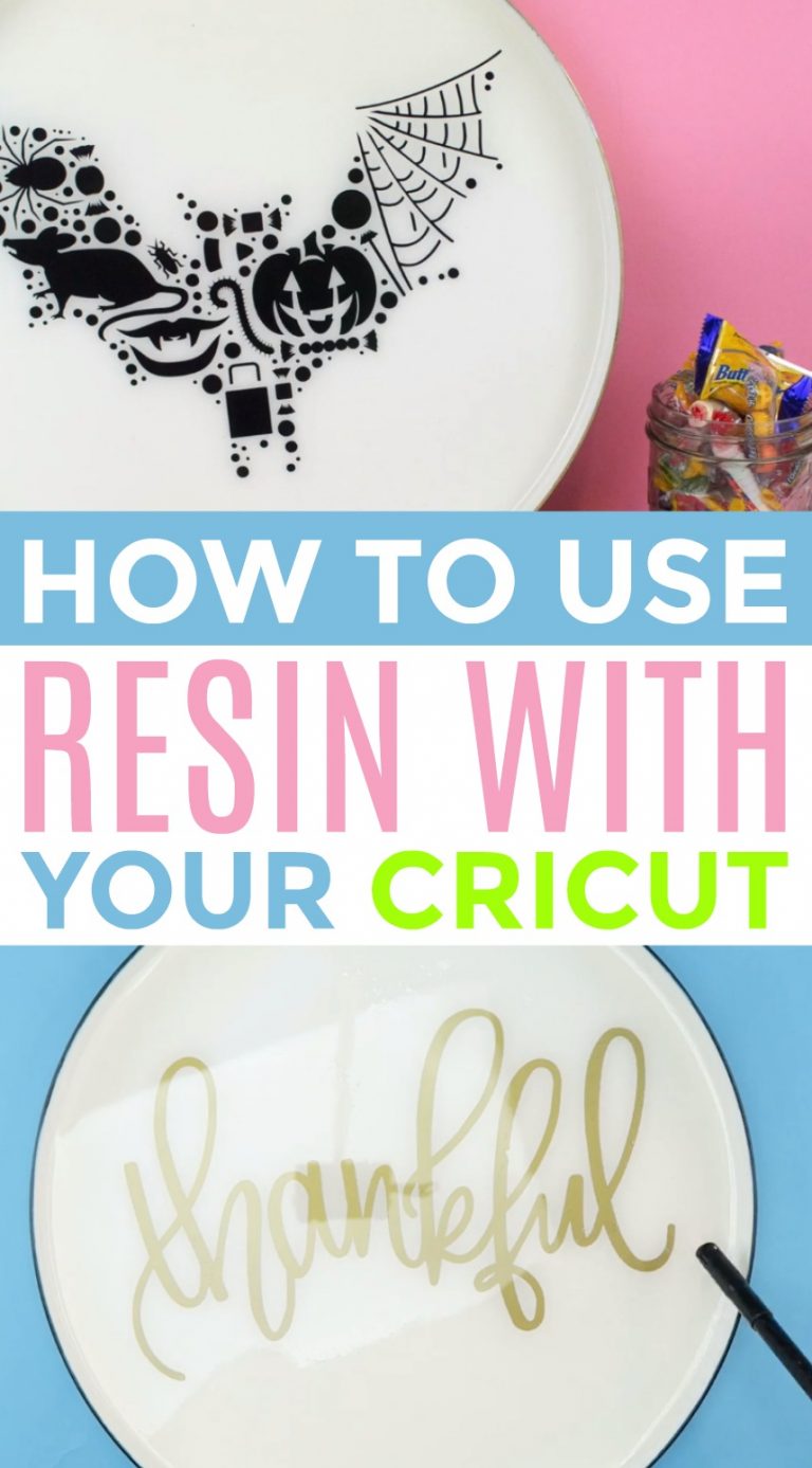 How To Use Resin With Cricut A Little Craft In Your Day