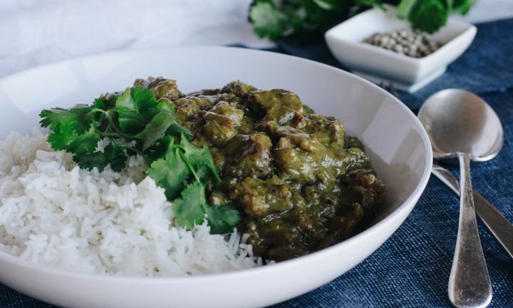 Slow Cooker Lamb Curry 