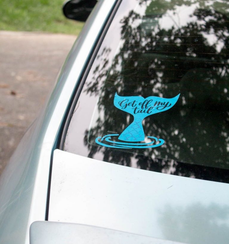 DIY Cricut Car Decals A Little Craft In Your Day
