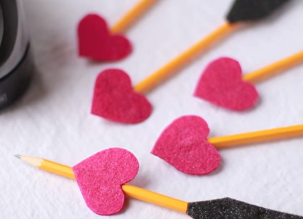 Valentine’s Day Pencils