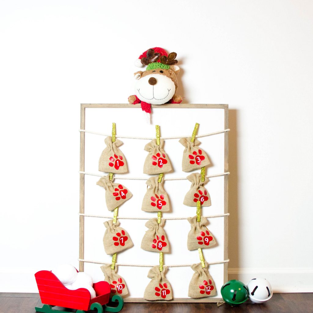 DIY Advent Calendar for Dogs - A Little Craft In Your Day