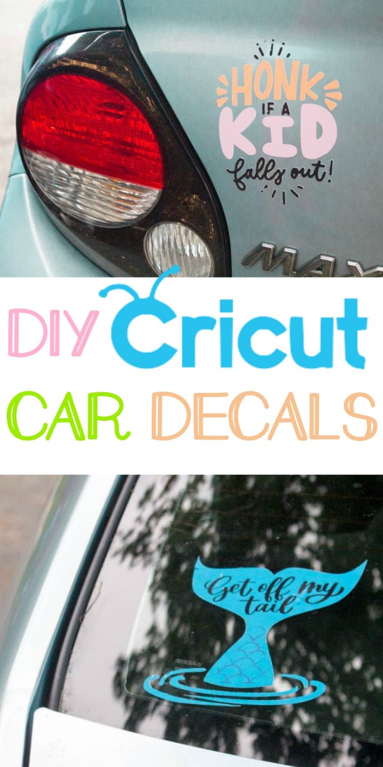 DIY Cricut Car Decals A Little Craft In Your Day