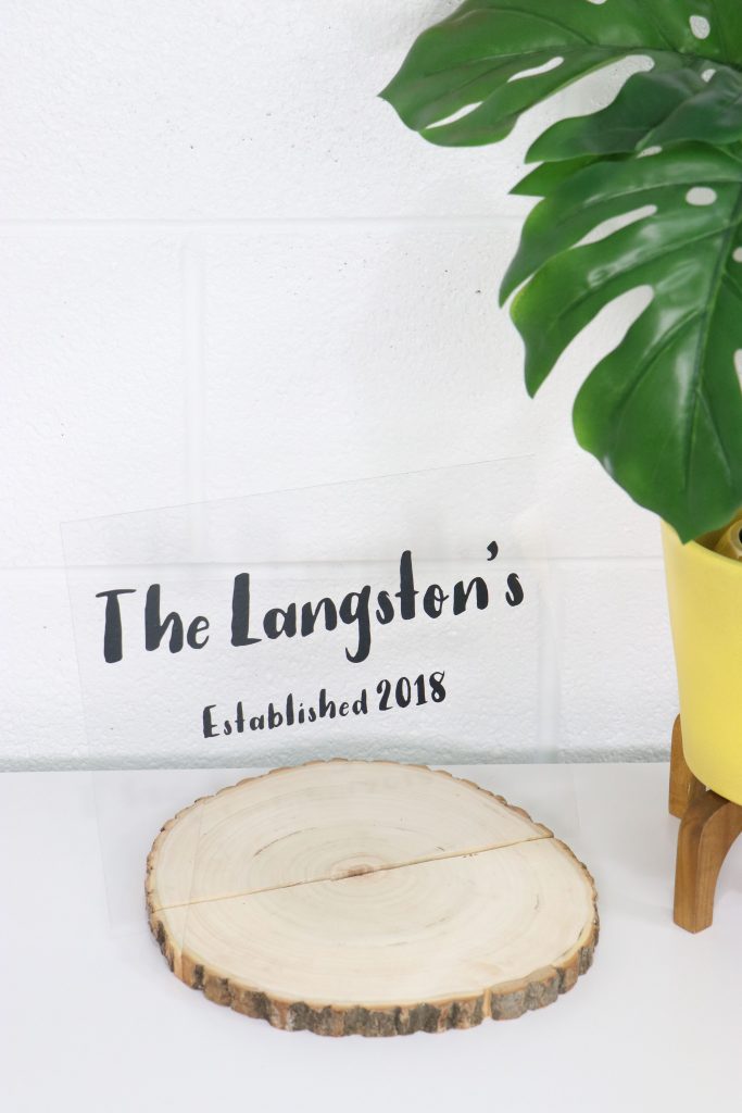 DIY Cricut Wedding Shower Gift Idea A Little Craft In Your Day