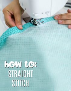 How to Straight Stitch | The Basis of All Beginner Sewing Projects