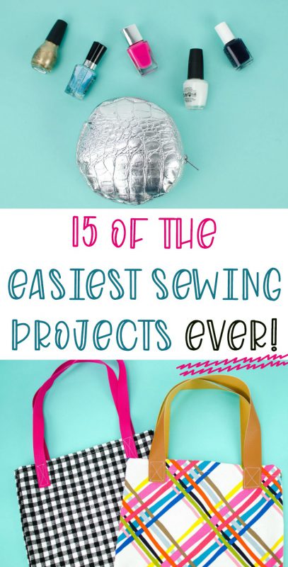 15 of the Easiest Sewing Projects Ever - A Little Craft In Your Day