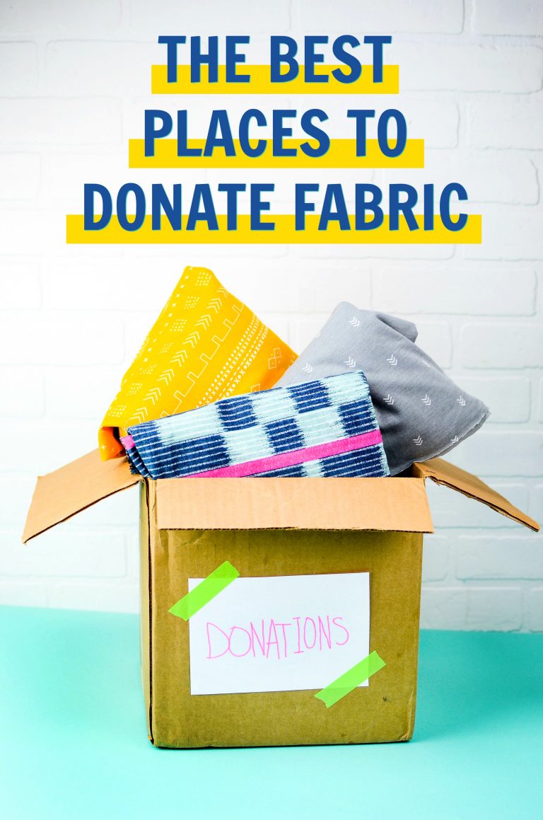 Where to Donate Fabric A Little Craft In Your Day
