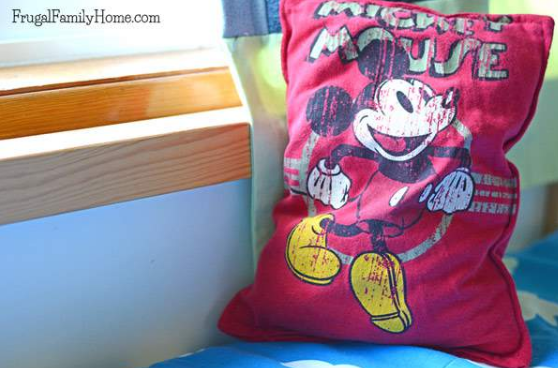 你可以用旧衬衫做的枕头