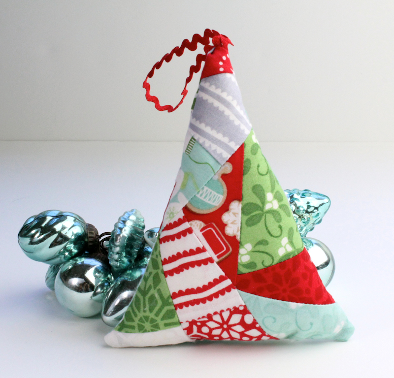 Crazy Patchwork Tree Ornament Craft Project Tutorial