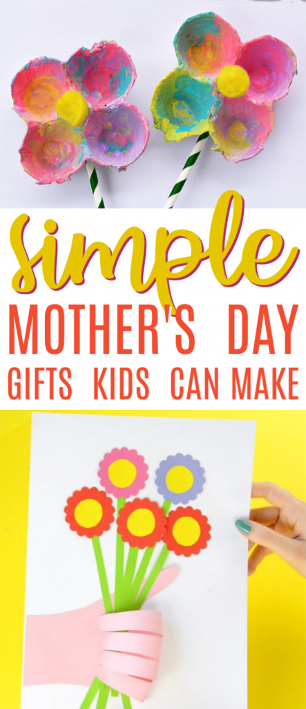 Simple Mother's Day Gifts Kids Can Make  A Little Craft In Your Day