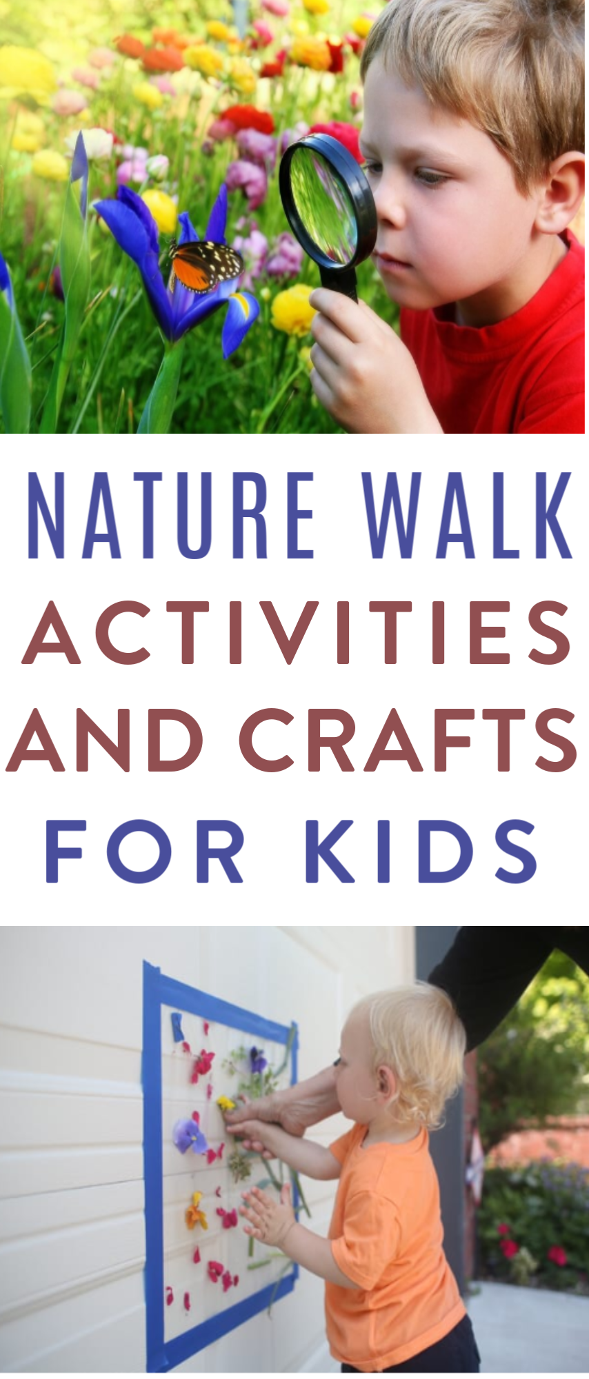 Nature Walk Activities and Crafts For Kids A Little Craft In Your Day