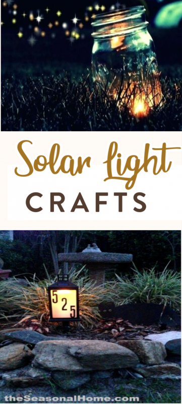 Solar Light Craft Projects - A Little Craft In Your Day