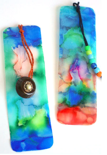 Tie-Dye Bookmarks Easy Gifts Kids Can Make