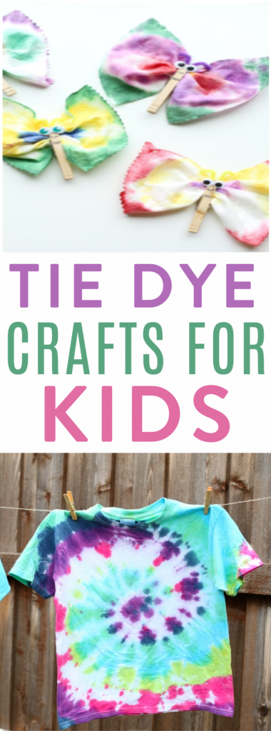 Tie Dye Crafts for Kids and Teens Roundup