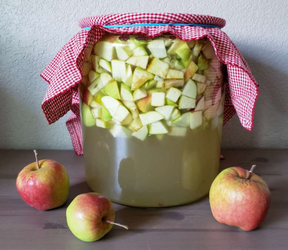 how to make homemade apple cider vinegar tutorial