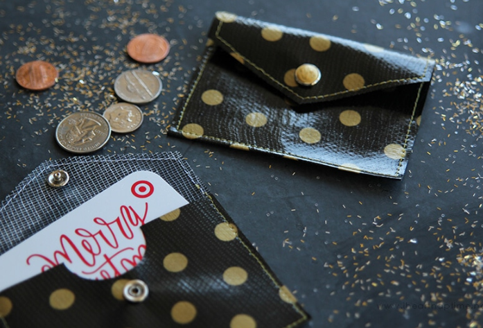 oilcloth business card holders
