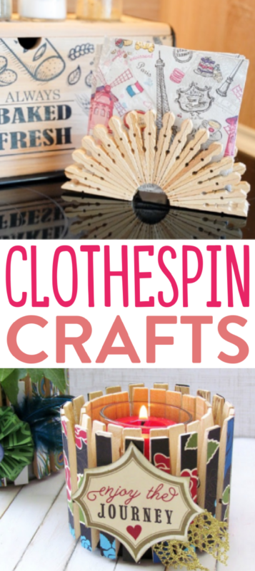 Crafts You Can Make from Clothespins - A Little Craft In Your Day