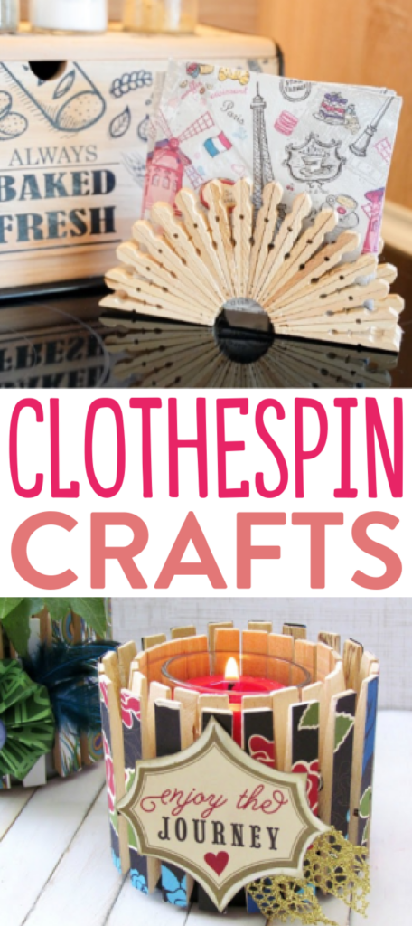 Crafts You Can Make from Clothespins Roundup
