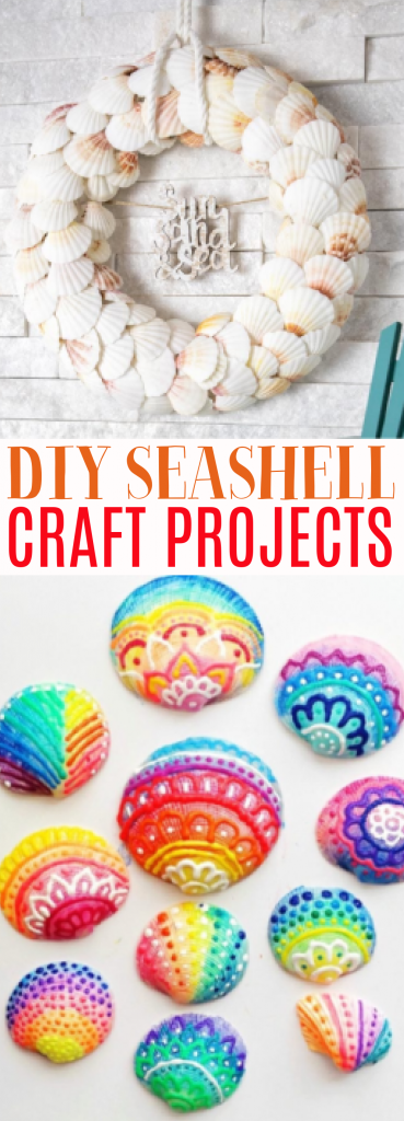 DIY Seashell Craft Projects roundup
