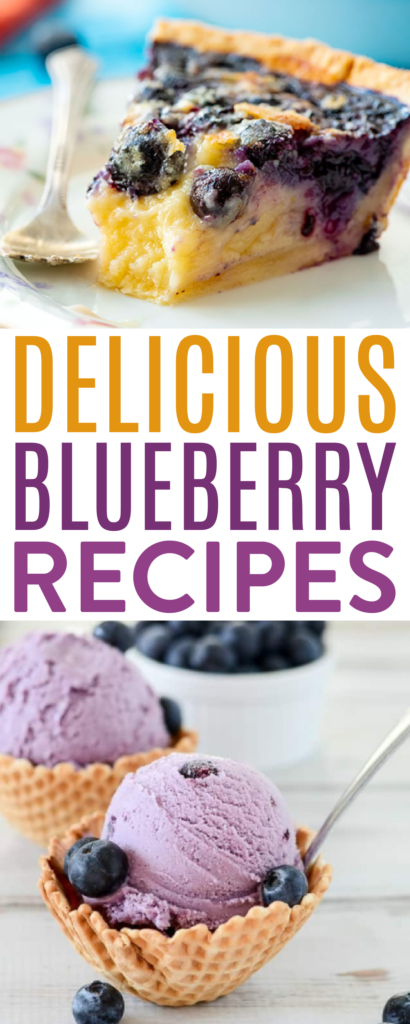 delicious blueberry recipes
