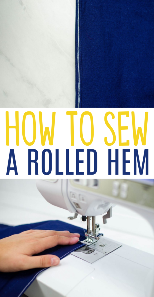 How to Sew a Rolled Hem A Little Craft In Your Day