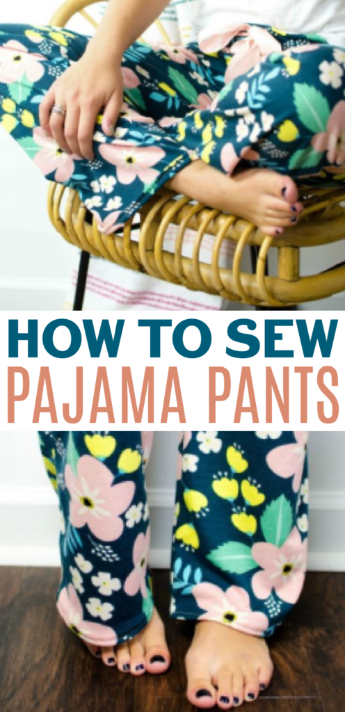 How to Sew Pajama Pants - A Little Craft In Your Day