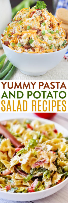 Yummy Pasta and Potato Salad Recipes - A Little Craft In Your Day