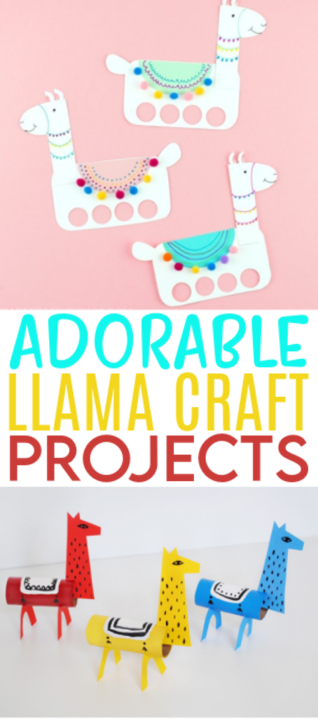 Adorable Llama Craft Projects roundup