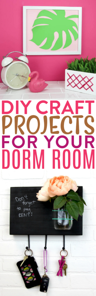 DIY Craft Projects For Your Dorm Room roundup