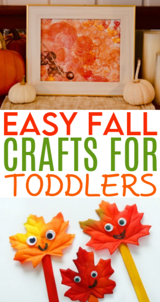 Easy Fall Crafts for Toddlers - A Little Craft In Your Day