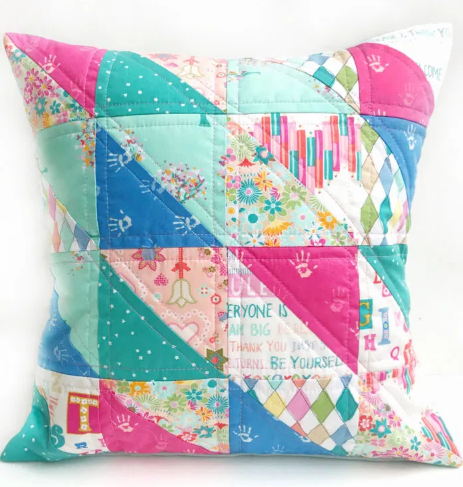 easy quilted pillow