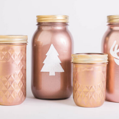Rose Gold Craft Project Ideas