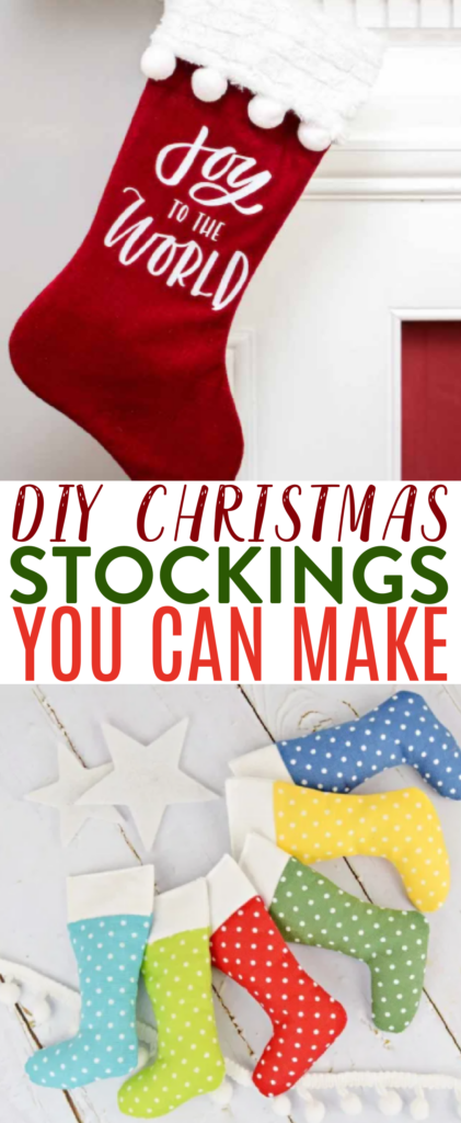 DIY Christmas Stockings You Can Make Roundup