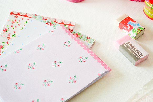 Pretty me up homemade notepads for stylish toddlers 
