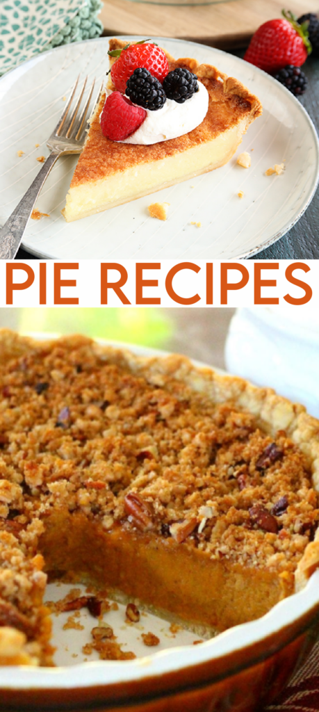 Delicious Pie Recipes Roundup