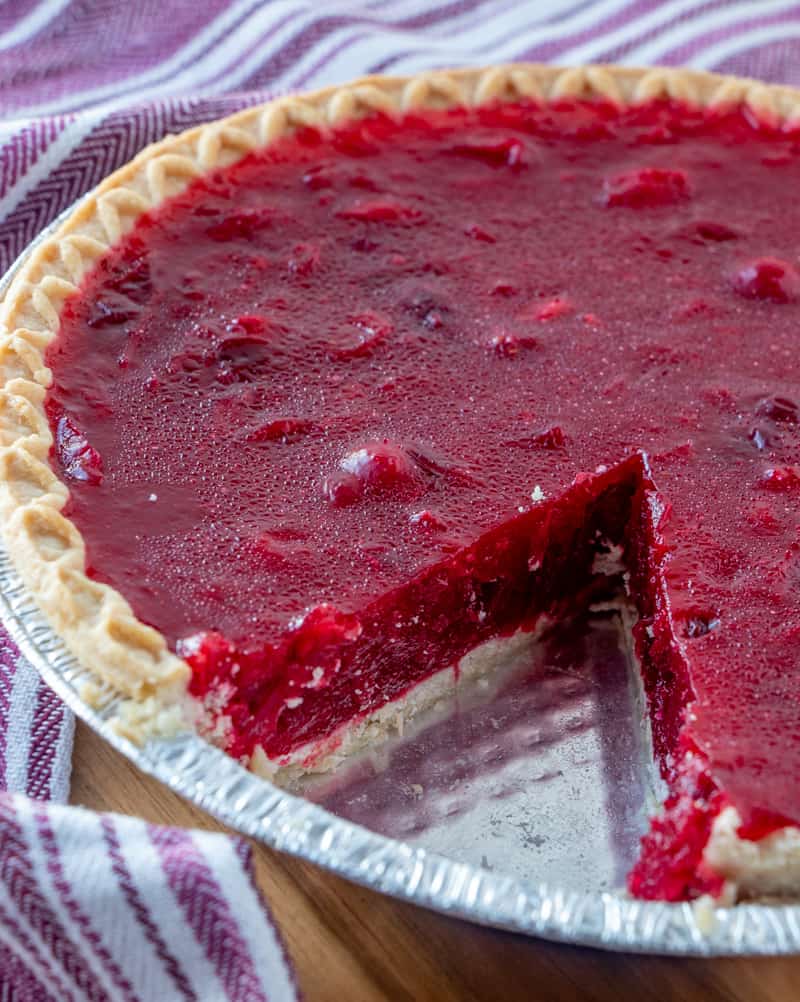 easy and delicious cranberry pie perfect for desserts