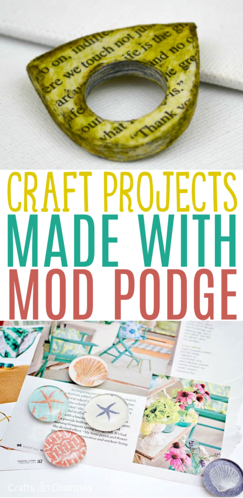 Craft Projects Made with Mod Podge Roundups