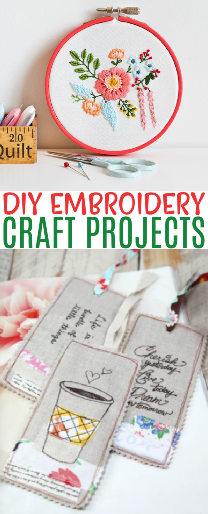 DIY Embroidery Craft Projects Roundups 