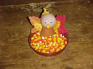 thanksgiving turkey centerpiece holiday crafts for kids
