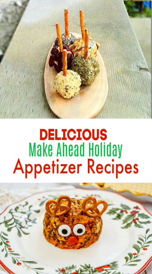 Delicious Make Ahead Holiday Appetizer Recipes