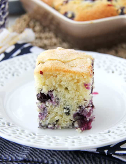 blueberry buttermilk breakfast cake