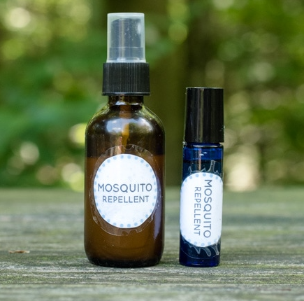 HOMEMADE ESSENTIAL OIL MOSQUITO REPELLENT SPRAY + ROLLER BLEND FOR THE SUMMER