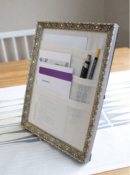 Easy table organizer project