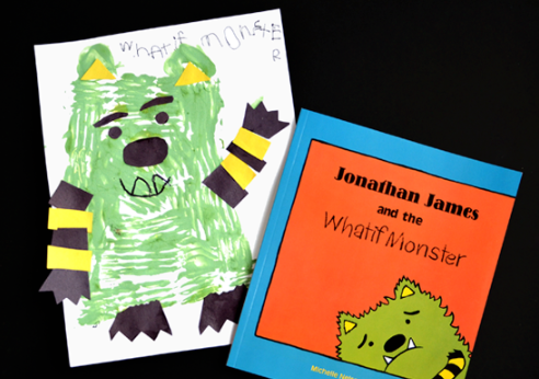 Jonathan James and the Whatif Monster Book + Craft Fun Craft For Kids