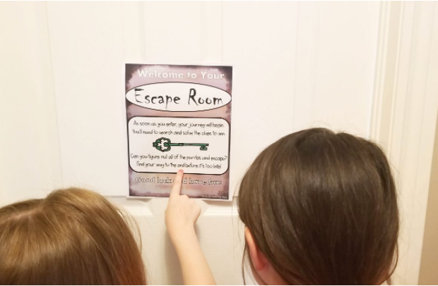 Fun and exciting escape room activity for kids