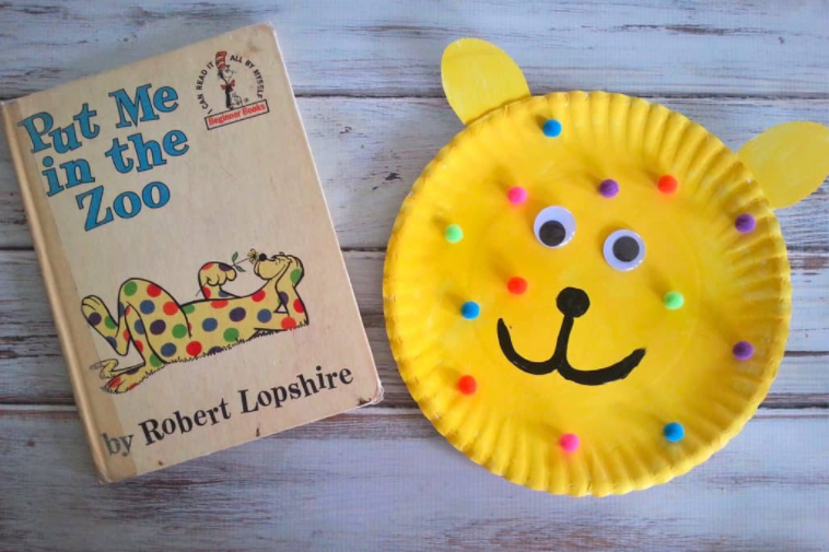 Put Me in the Zoo Paper Plate Children’s Book Craft