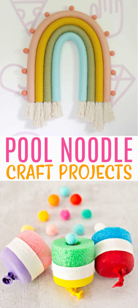 Pool Noodle Craft Projects roundup