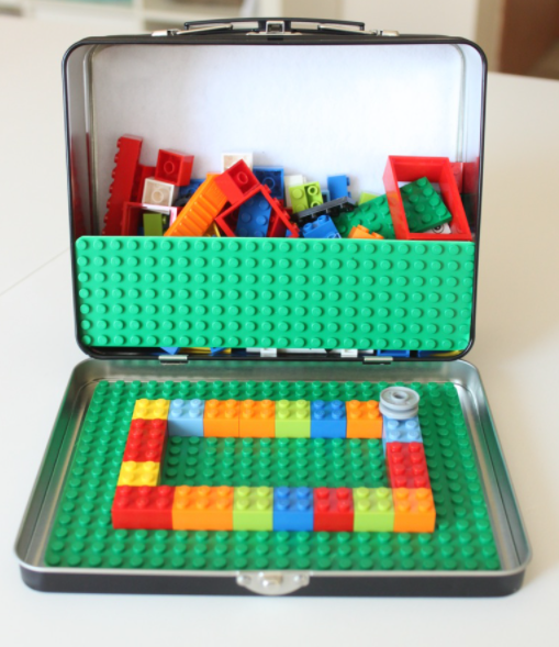 Portable LEGO Kit for Little Travelers fun activity for kids 