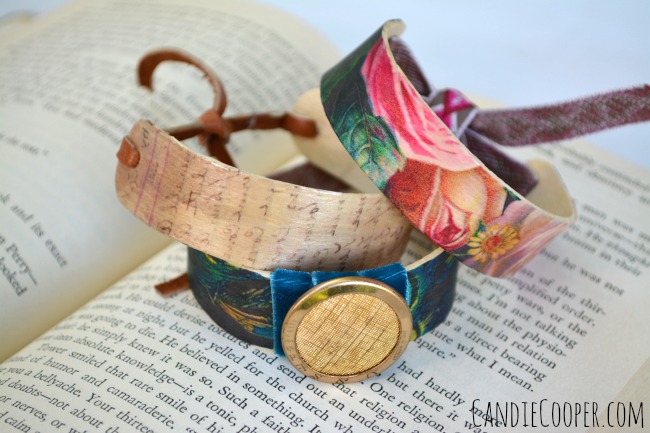 A homemade easy to make bracelet made of popsicle sticks craft perfect as gifts for friends and love ones