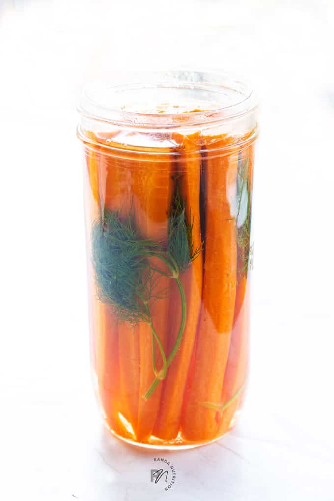 super and easy quick pickled carrot recipe 