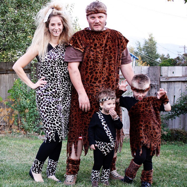 DIY Caveman Costume TutorialFor The Halloween
